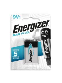 Pile Energizer Max Plus 9V 522, pack de 1 pile