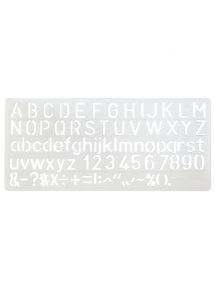 Trace-lettres à bille hauteur 10mm