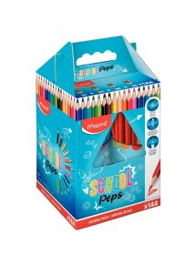 Crayon de couleur Color'Peps, Schoolpack de 44