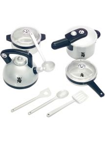 Batterie de cuisine en plastique, 8 pièces