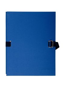 Chemise extensible à sangle 24x32cm bleu foncé