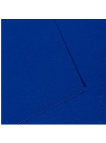 Paquet de 10 feuilles mi-teinte format 50x65cm  outremer