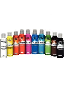 Lot de 10 Flacons 250 ml d'encres à dessiner COLOREX dont 3 offerts