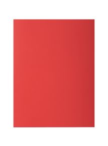 Chemise Rock's 24x32cm, 210g, rouge, paquet de 10