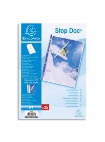 Sachet de 25 pochettes perforées 6/100 A4 