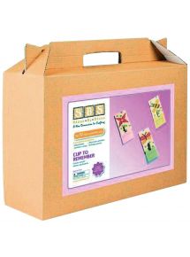 Kit de 12 pense-bête 8x15cm à décorer avec mosaïque 1x1cm