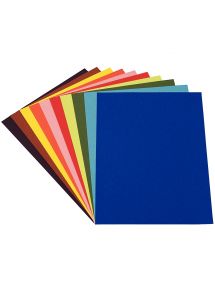 Paquet de 24 feuilles dessin Tiziano couleurs vives assorties 160g, 50x65cm