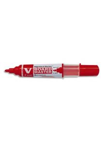 Marqueur Vboard Master pour tableau blanc pointe ogive fine, rouge