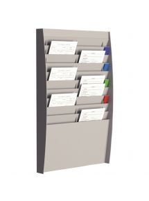 Trieur mural 20 compartiments à la française gris