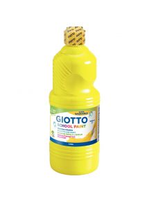 Gouache ultra lavable Giotto, flacon de 1l, jaune