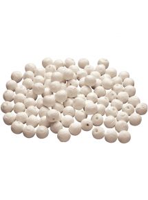 Boule de cellulose ø40mm, blanches, sachet de 50