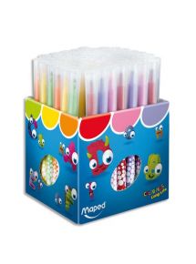 Feutre de coloriage Color'Peps pointe moyenne, schoolpack de 72