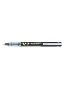 Stylo roller pointe aiguille Pilot V7, écriture 0,7 mm, noir