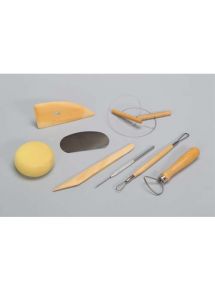 Kit du potier de 8 outils pour modelage