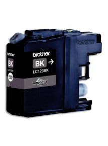 Cartouche jet d'encre Brother noire LC123BK