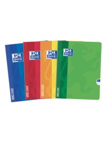 Cahier polypro OpenFlex 24x32cm, 48p, grands carreaux, piqûre 90g