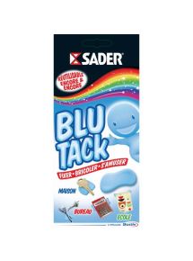 Pastille adhésive Blu-Tack, plaquette de 100g