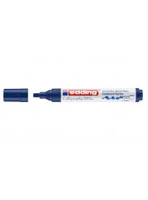 Marqueur Calligraphy Edding, bleu