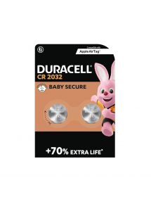 2 piles Duracell CR2032 Lithium