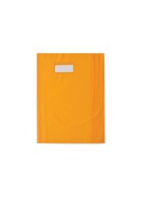 Protège-cahier  21x29,7cm, plastique éco, orange