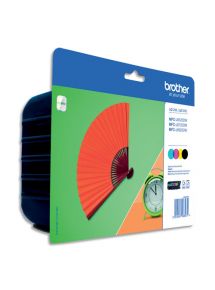 Cartouche jet d'encre Brother LC129XLVALBP, multipack noir et couleurs