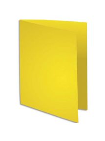 Chemise Rock's 24x32cm, 210g, jaune citron, paquet de 100