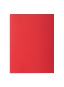 Sous-chemise Rock's 22x31cm, 80g, rouge, paquet de 100