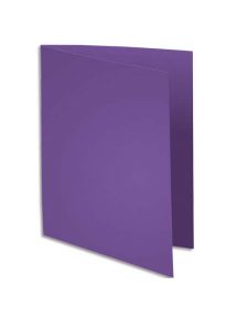 Sous-chemise Rock's 22x31cm, 80g, violine, paquet de 100