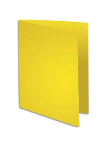 Sous-chemise Rock's 22x31cm, 80g, jaune citron, paquet de 100