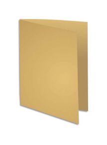 Sous-chemise Rock's 22x31cm, 80g, havane, paquet de 100