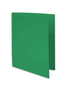Sous-chemise Rock's 22x31cm, 80g, vert sapin, paquet de 100