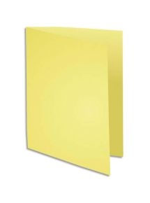 Chemise 'Super 180' 24x32cm, 160g, jaune canari, paquet de 100