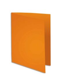 Chemise 'Super 250' 24x32cm, 210g, orange, paquet de 100