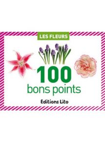 Boîte de 100 images les fleurs