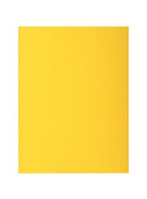 Chemise Rock's 24x32cm, 210g, jaune, paquet de 10