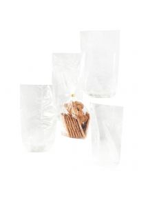 Lot de 100 sachets de cellophane format 11,5 x 19 cm