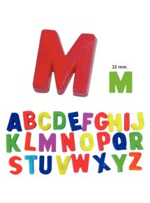Sachet de 572 lettres magnétiques 32mm assorties