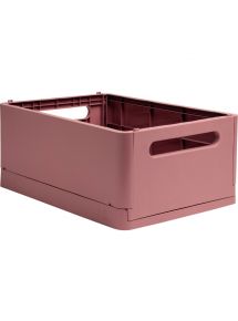 Bac pliable maxi vieux rose