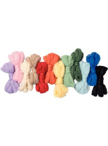 Lot de 12 laines feutrées coloris assortis