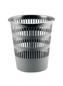 Corbeille à papier 15L, gris