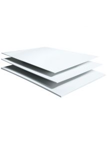 Paquet de 6 feuilles de carton mousse 3 mm d'épaisseur format 50 x 65 cm