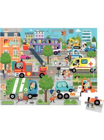 Puzzle 36 pièces la ville