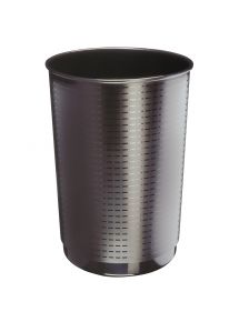 Corbeille à papier pleine 40 litres noir