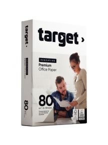 Ramette de 500 feuilles Double A 80g blanc format 21x29,7cm (A4)