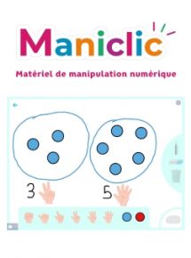 Maniclic - Matériel de manipulation numérique mathématiques Cycle 2 - Ed. 2019 - Licence par enseignant - 12 mois