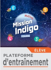 Plateforme d'exercices Mission Indigo Collège (6e, 5e, 4e, 3e) - Tarif 100% numérique - Licence par élève 1 an