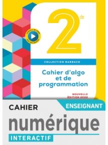 Offre réservée aux classes équipées en manuels papier - Licence par enseignant 1 an