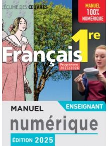 Ecume des oeuvres 1re - Manuel numérique enseignant - Ed. 2024 - Tarif équipement 100% numérique - Licence par enseignant 1 an