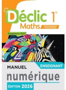 Offre réservée aux classes équipées en manuels papier - Licence par enseignant 1 an