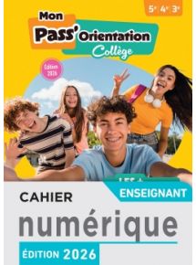 Offre réservée aux classes équipées en manuels papier - Licence par enseignant 1 an